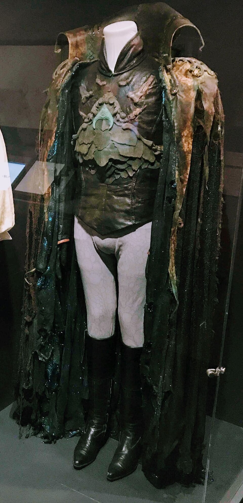 David Bowie Jareth stage costume on display